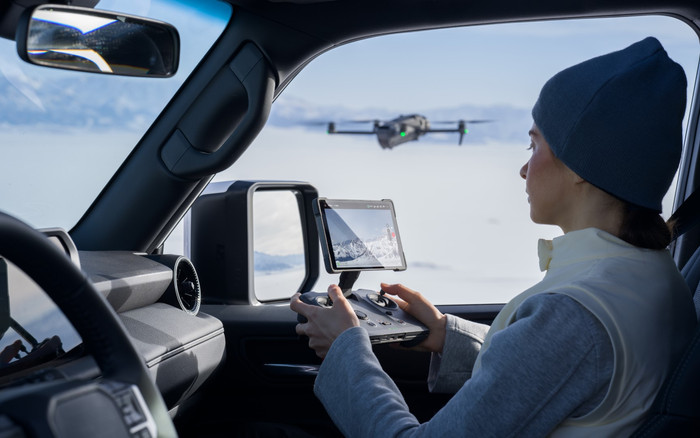 DJI Mavic 4 Pro Creator Combo product in use