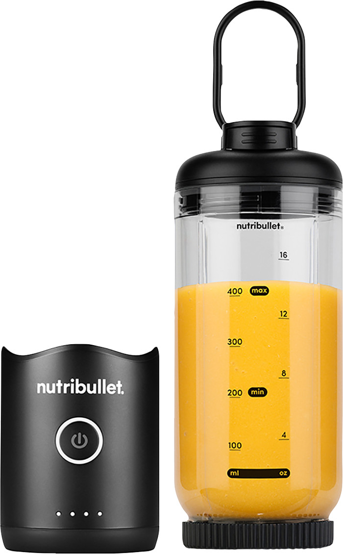 Nutribullet FLEX Zwart product in gebruik