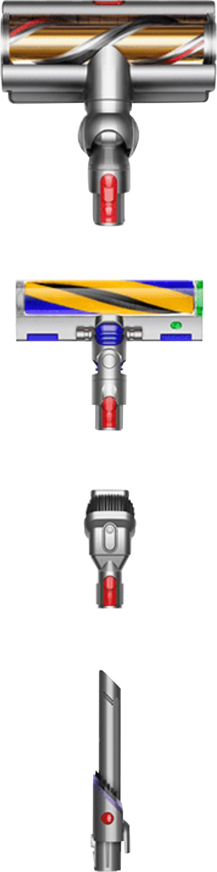 Dyson V15 Detect Absolute Gold zubehör