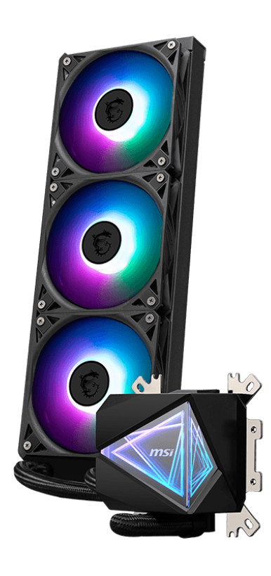 MSI MAG CORELIQUID I360 front