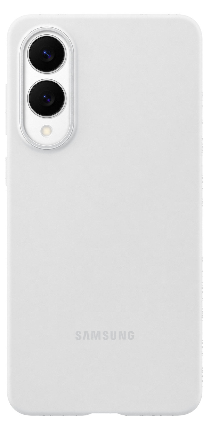 Samsung Galaxy S25 Edge Siliconen Back Cover Grijs Main Image