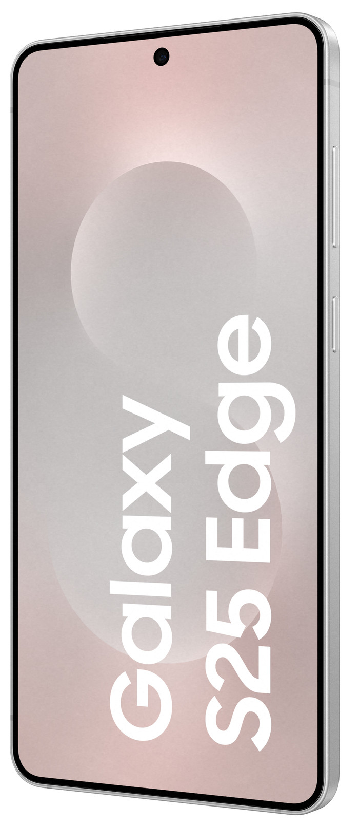 Samsung Galaxy S25 Edge 256GB Zilver 5G + Accessoirepakket voorkant