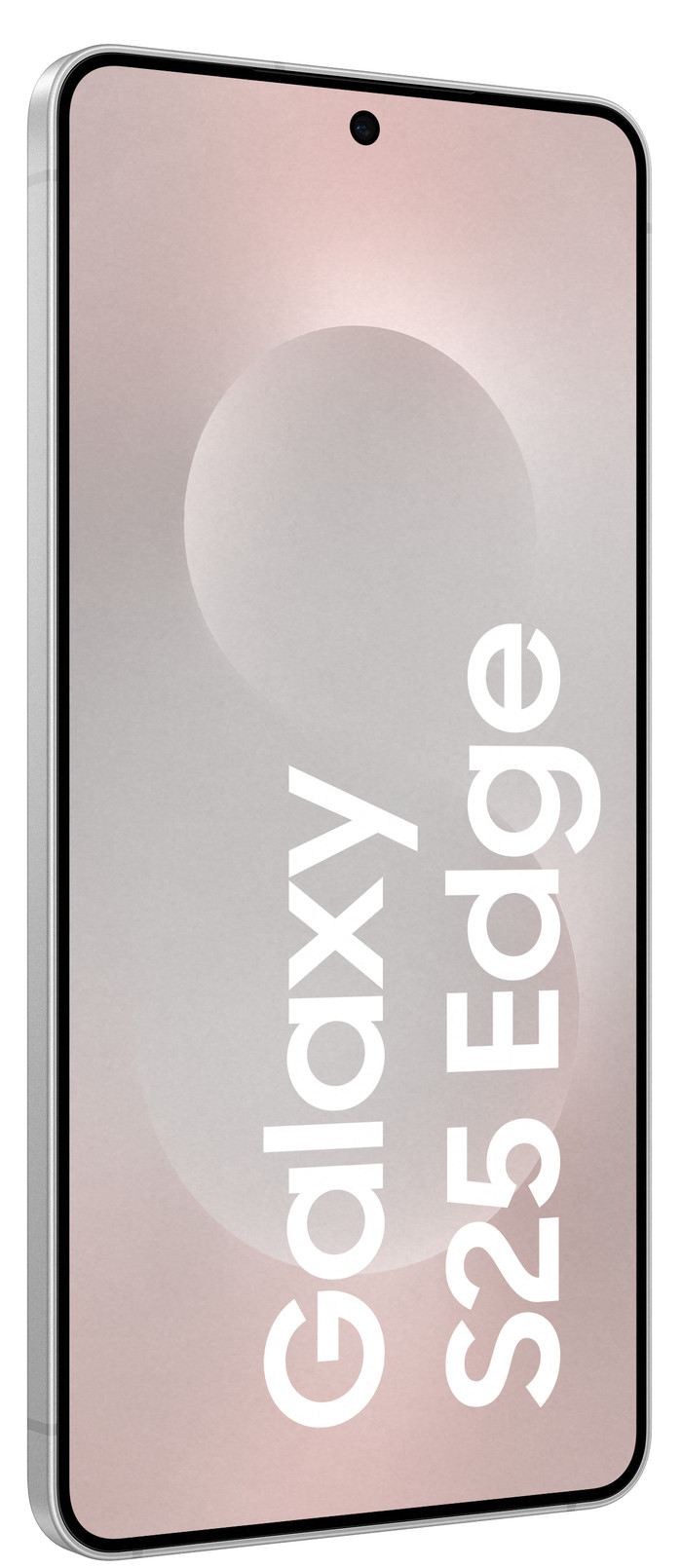 Samsung Galaxy S25 Edge 256GB Zilver 5G + Accessoirepakket voorkant