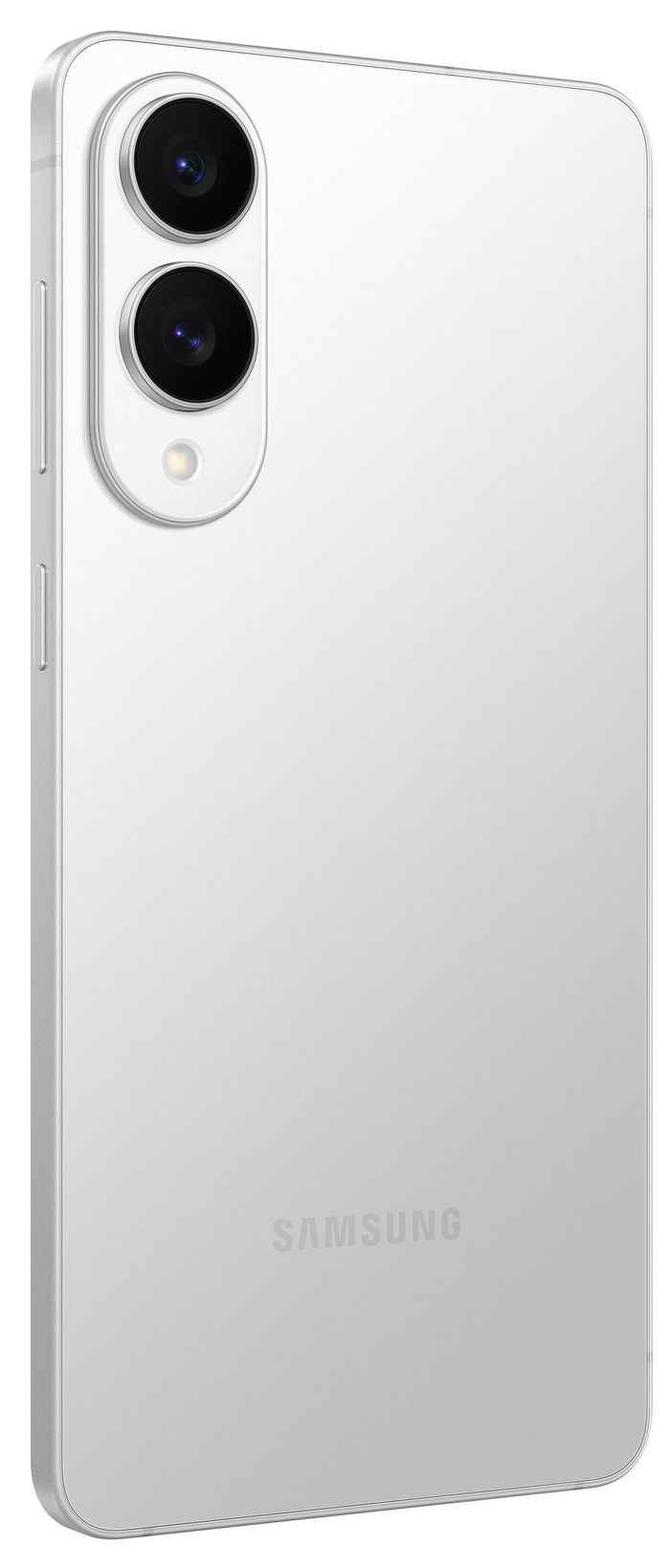 Samsung Galaxy S25 Edge 512GB Zilver 5G + Samsung Kindsuit Back Cover Zwart achterkant