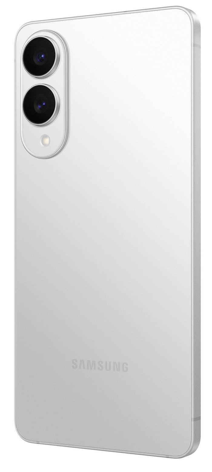 Samsung Galaxy S25 Edge 512GB Zilver 5G + Samsung Kindsuit Back Cover Zwart achterkant