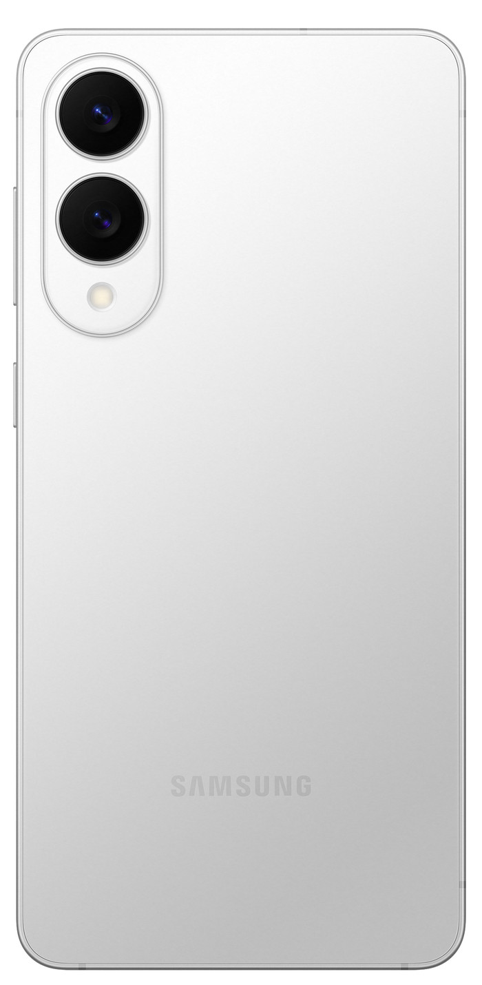 Samsung Galaxy S25 Edge 512GB Zilver 5G + Samsung Kindsuit Back Cover Zwart achterkant