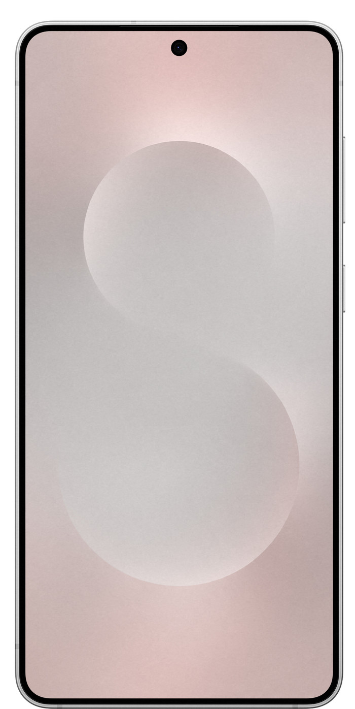 Samsung Galaxy S25 Edge 512GB Zilver 5G + Samsung Kindsuit Back Cover Zwart voorkant