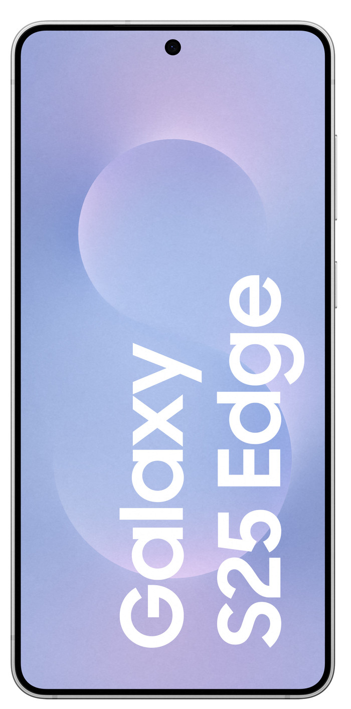 Samsung Galaxy S25 Edge 256GB Blauw 5G + Accessoirepakket voorkant