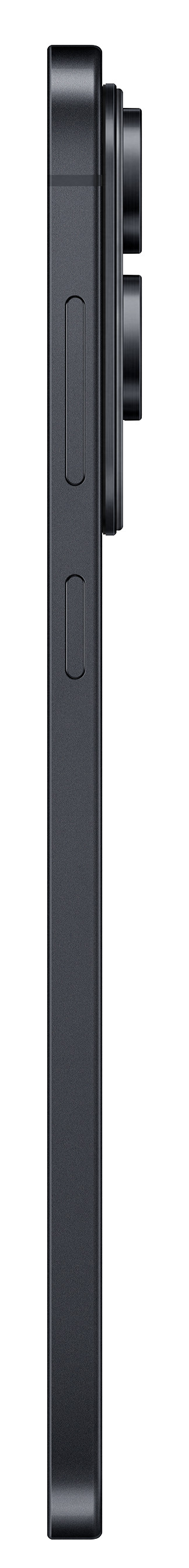 Samsung Galaxy S25 Edge 512GB Zwart 5G + Samsung Oplader 25 Watt Zwart rechterkant