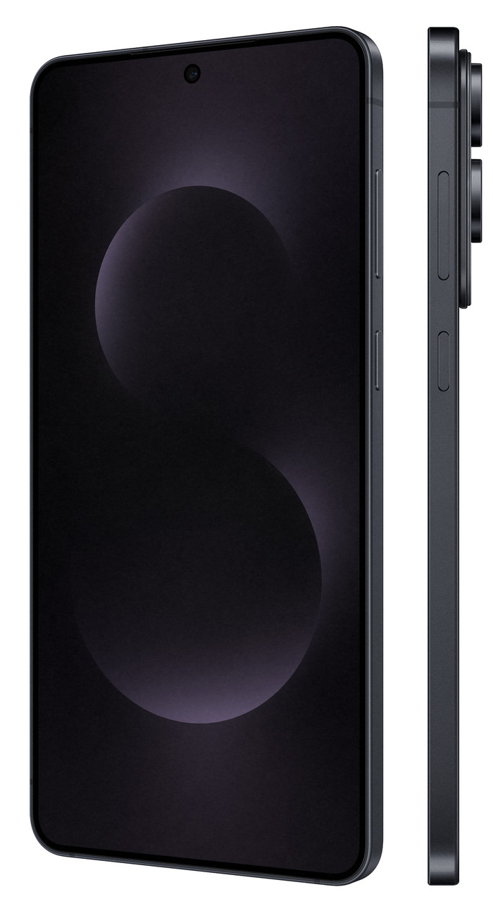 Samsung Galaxy S25 Edge 512GB Zwart 5G + Samsung Oplader 25 Watt Zwart samengesteld product