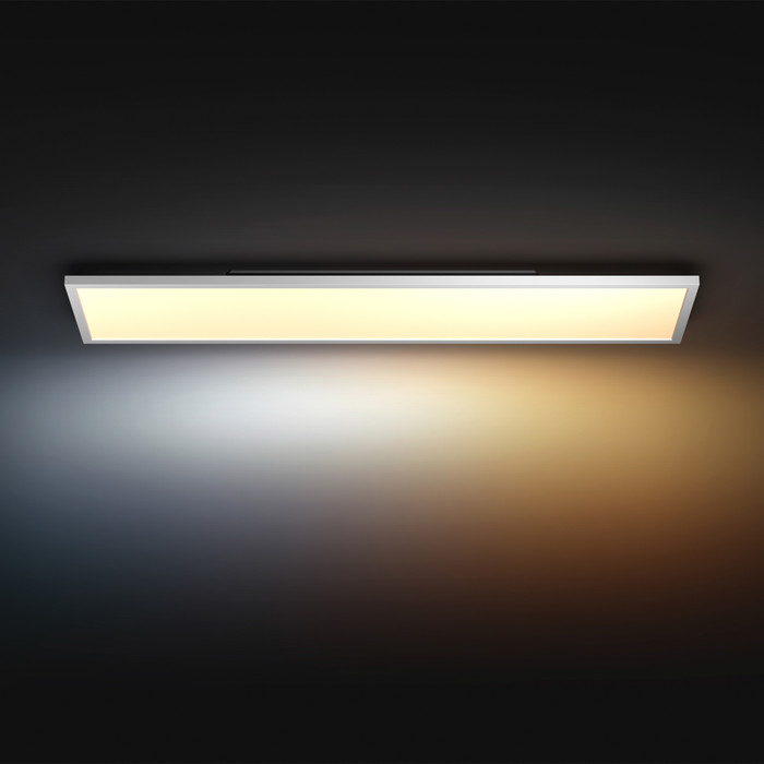 Philips Hue Aurelle White Ambiance - Wit - Rechthoekig product in gebruik