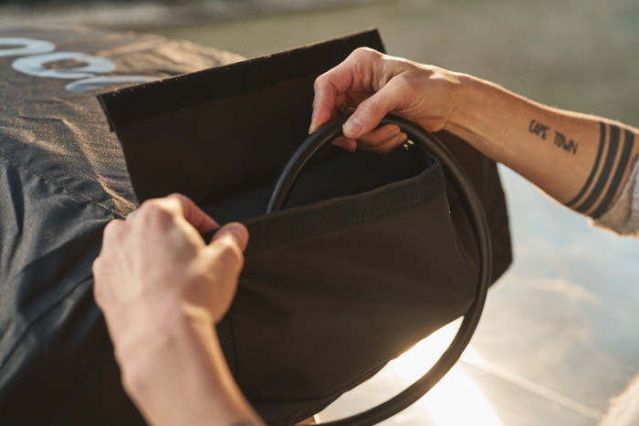 Ooni Hoes voor Koda 2 Pro product in gebruik