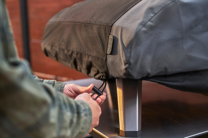 Ooni Hoes voor Koda 2 Max product in gebruik