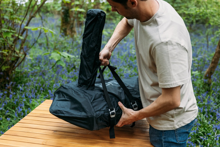 Ooni Carrying Bag for Karu 12/12G/2 product in use