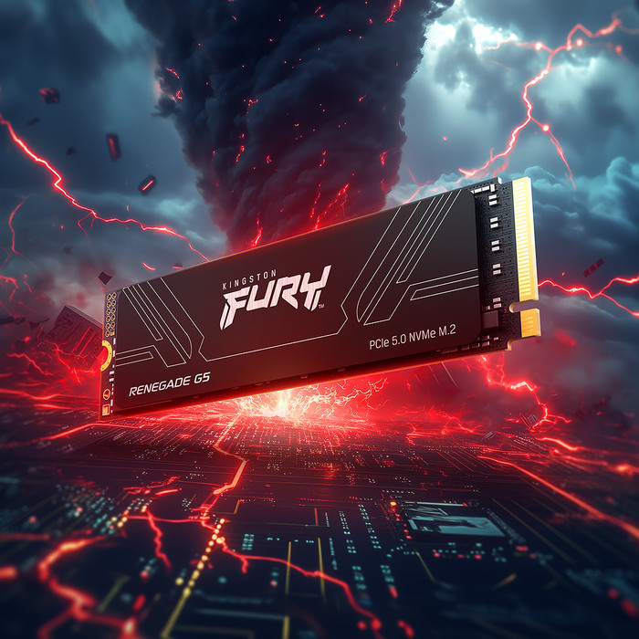 Kingston FURY Renegade G5 2TB PCIe 5.0 M.2 SSD visual leverancier