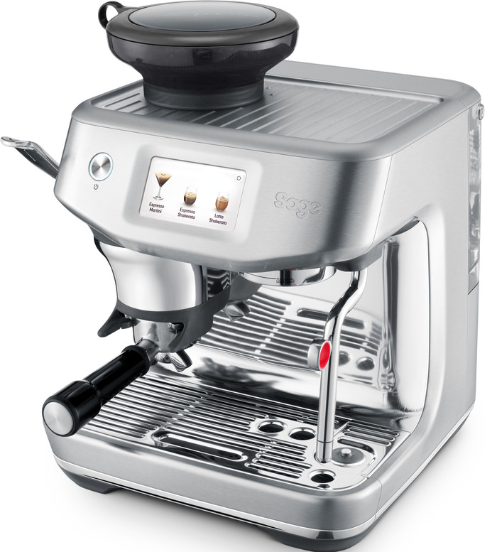 Sage Barista Touch Impress Cold Brushed Stainless Steel rechterkant