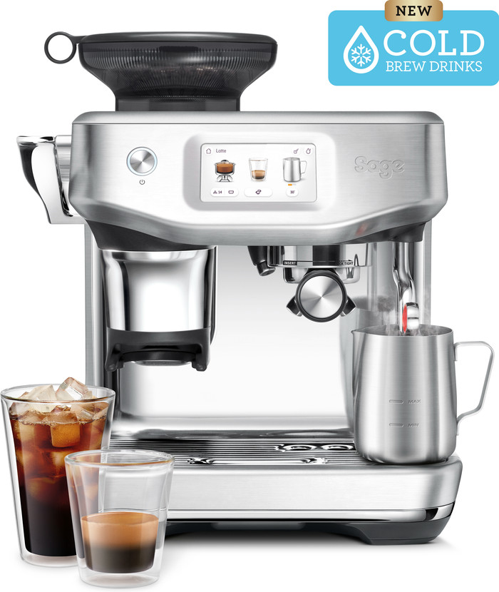 Sage Barista Touch Impress Cold Brushed Stainless Steel visual leverancier