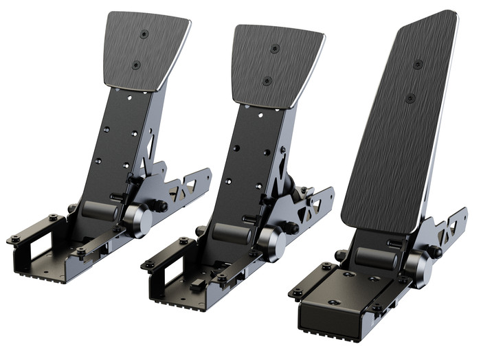 Moza SR-P Clutch Pedal product in gebruik