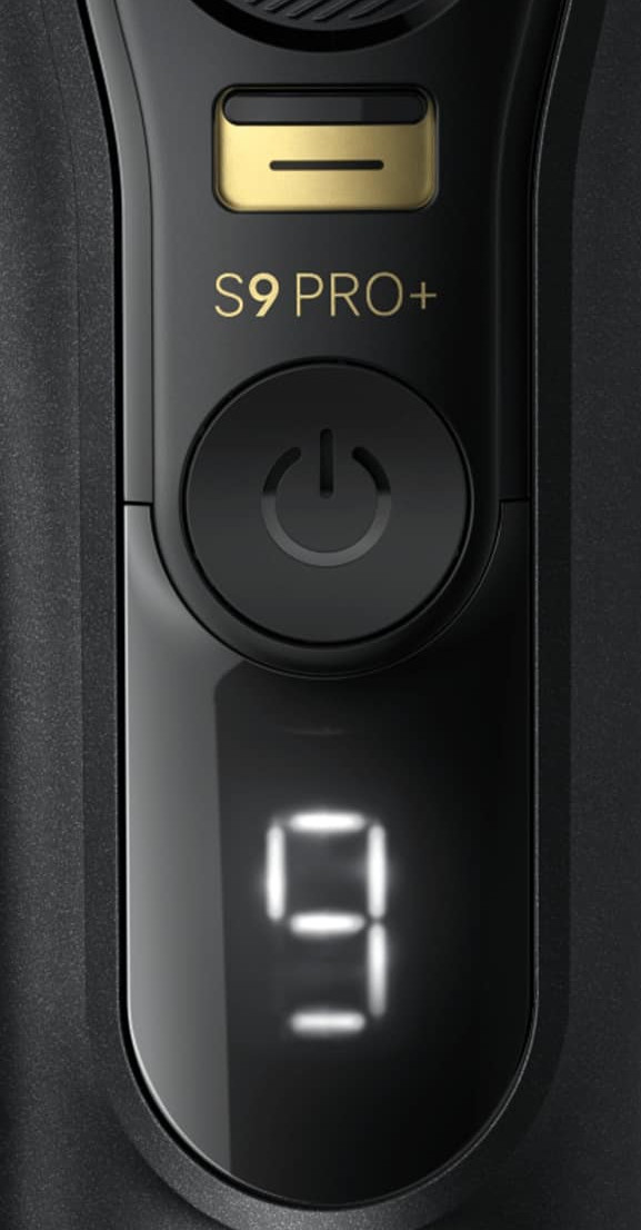 Braun Series 9 Pro+ 9510s Zwart detail