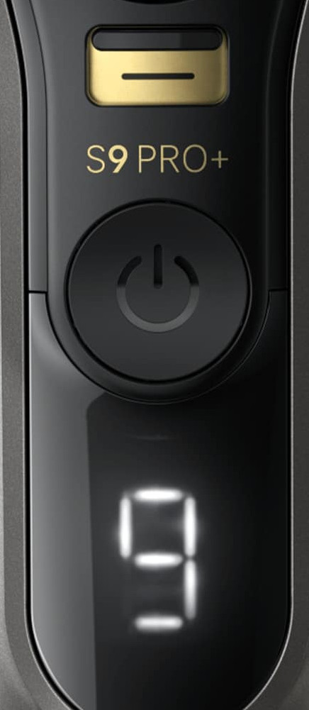 Braun Series 9 Pro+ 9565cc Grafiet detail