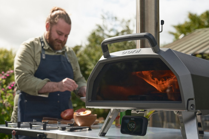 Ooni Karu 2 Pro product in gebruik