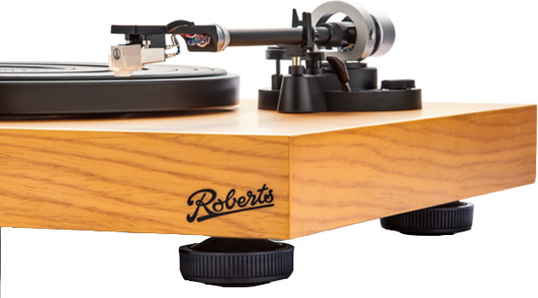 Roberts Radio Stylus Brown right side