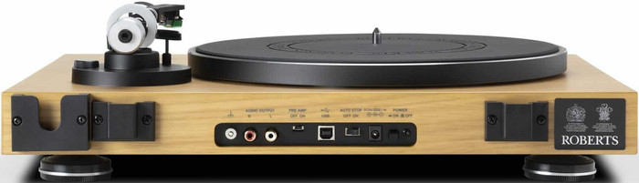 Roberts Radio Stylus Brown back
