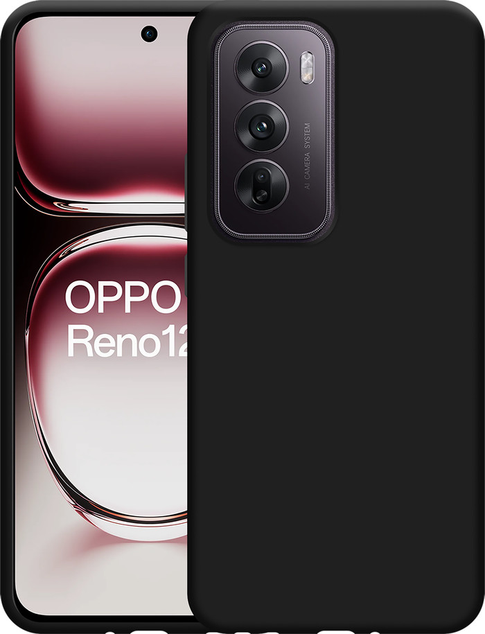 OPPO Reno12 256GB Black 5G + Just in Case Back Cover Black combined product