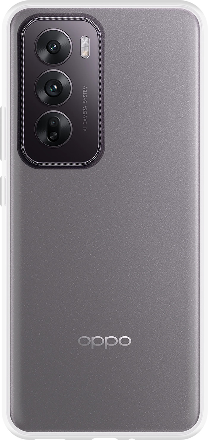 Just in Case Soft Design Oppo Reno12 Soft Back Cover Transparant Main Image