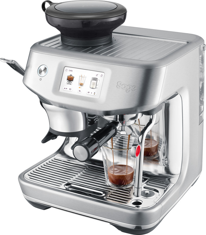 Sage Barista Touch Impress Cold Brushed Stainless Steel rechterkant