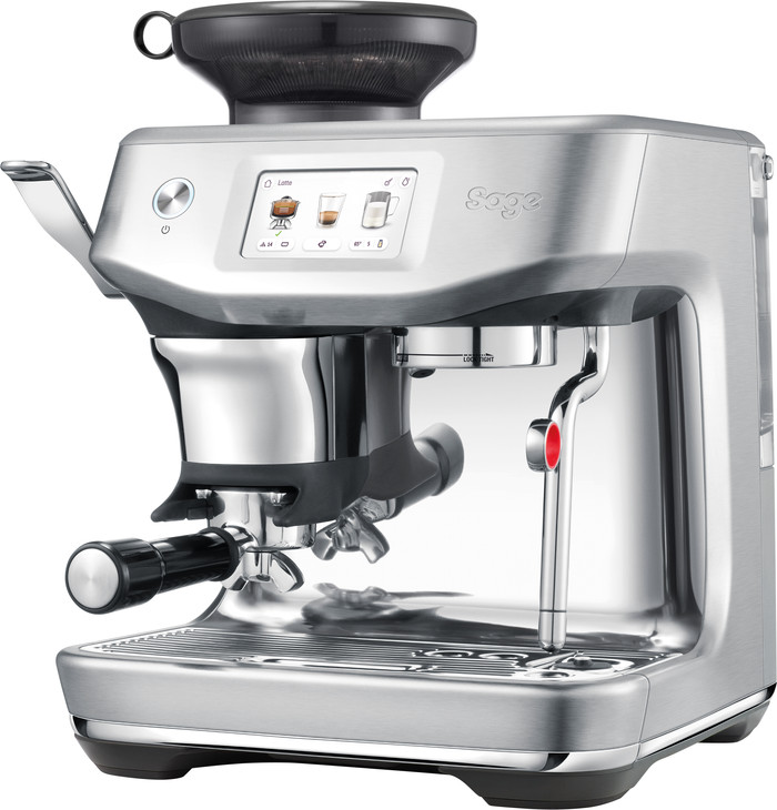 Sage Barista Touch Impress Cold Brushed Stainless Steel rechterkant