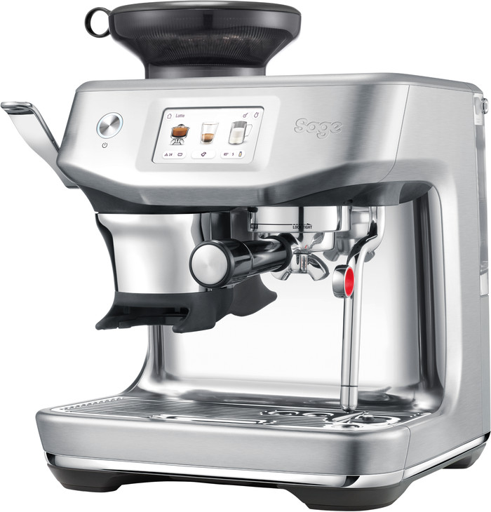 Sage Barista Touch Impress Cold Brushed Stainless Steel rechterkant