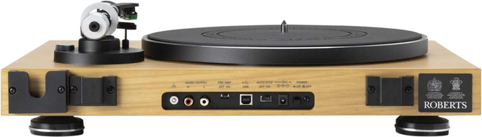 Roberts Radio Stylus Brown back