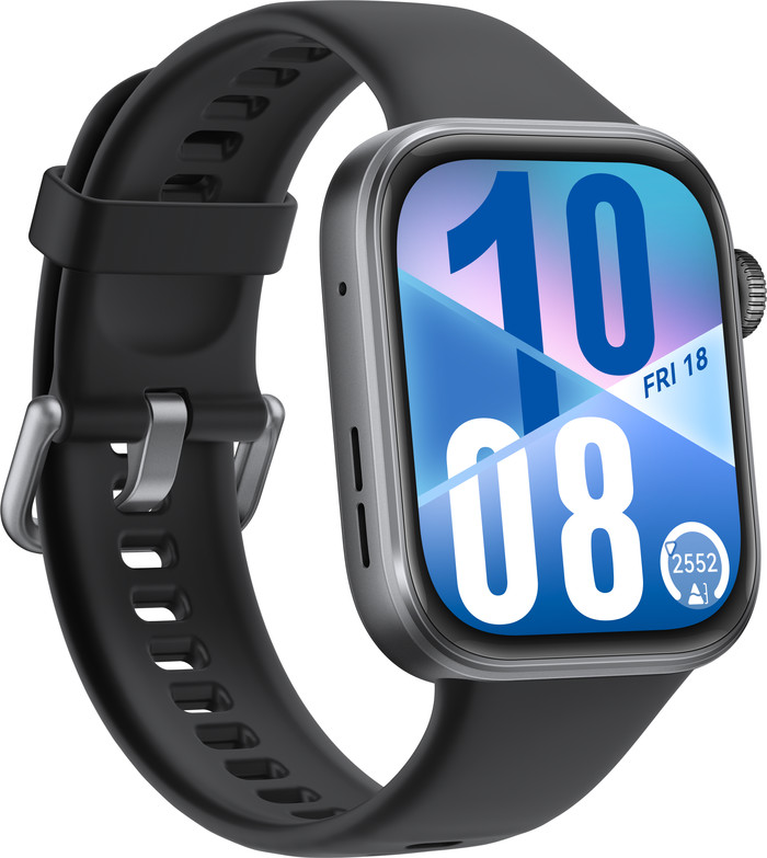Huawei Watch Fit 4 Zwart linkerkant