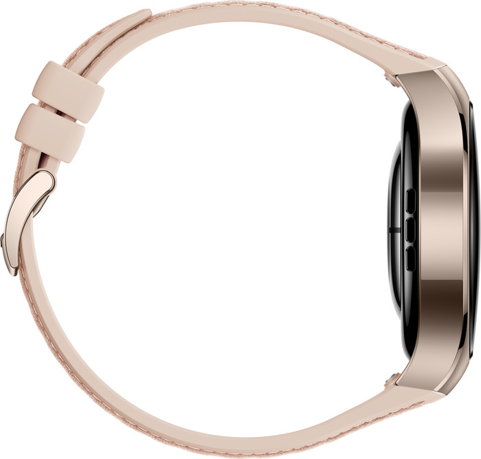 Huawei Watch 5 Roségoud 42mm linkerkant