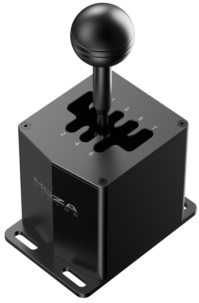 Moza HGP Shifter + SR-P Clutch Pedal bovenkant