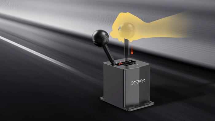 Moza HGP Shifter + SR-P Clutch Pedal visual leverancier