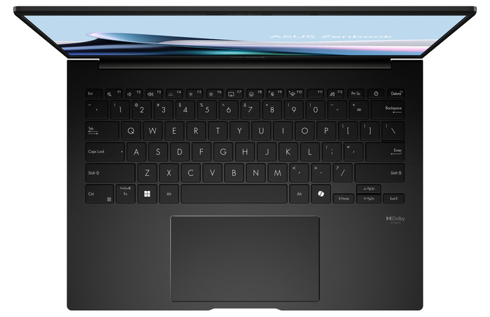 ASUS Zenbook 14 OLED Copilot+ PC UM3406KA-QD132W bovenkant