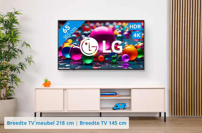 LG 65" Smart UA75 4K (2025) visual Coolblue 1