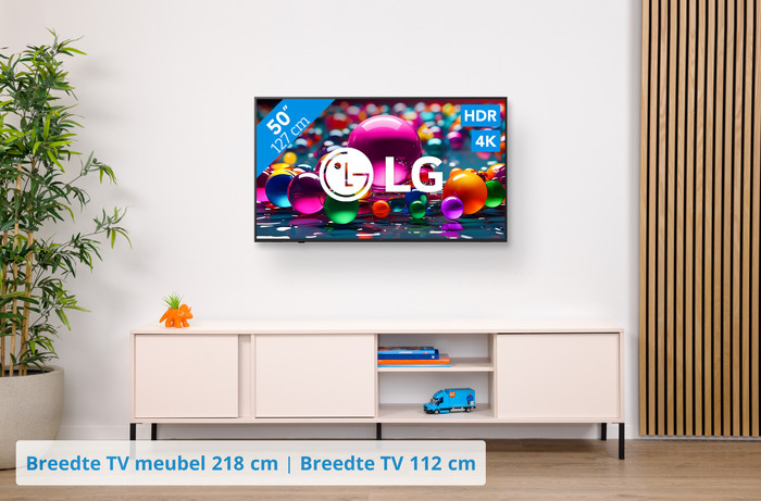 LG 50" Smart UA75 4K (2025) visual Coolblue 1