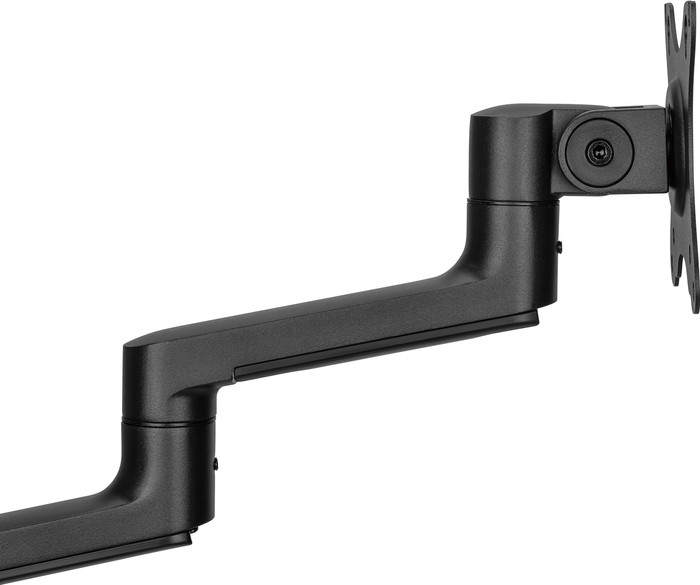 Neomounts NEXT Lite DS60-425BL2 Ruimtebesparende Monitorarm Zwart linkerkant