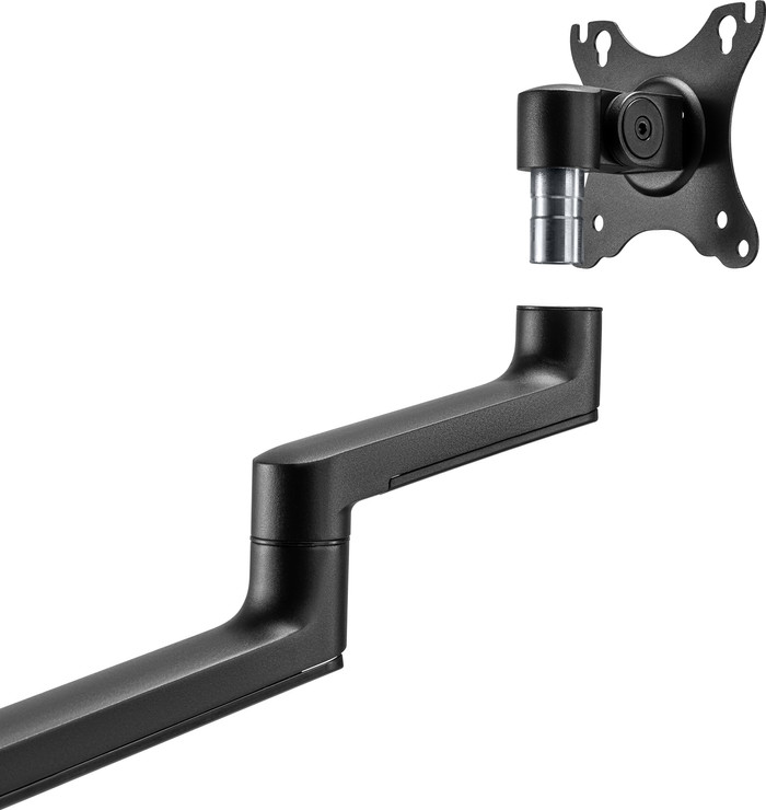 Neomounts NEXT Lite DS60-425BL2 Ruimtebesparende Monitorarm Zwart achterkant