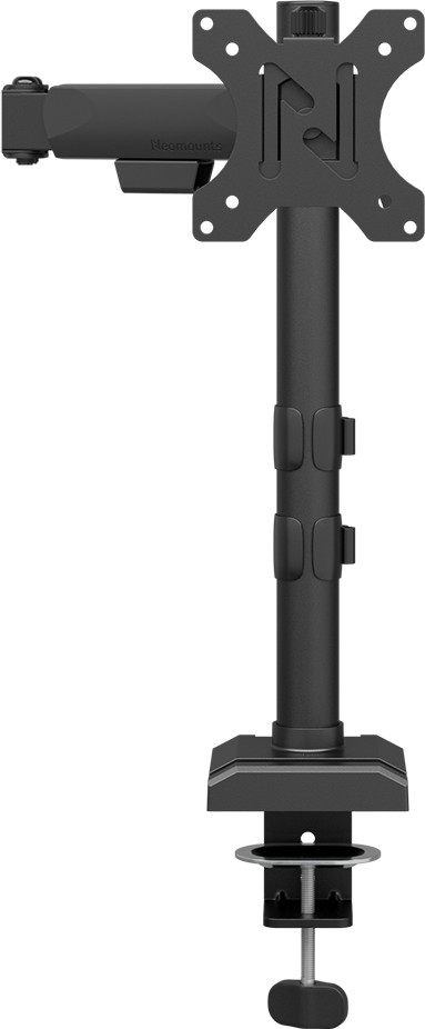 Neomounts NERO DS60-600BL1 Monitorarm Zwart voorkant