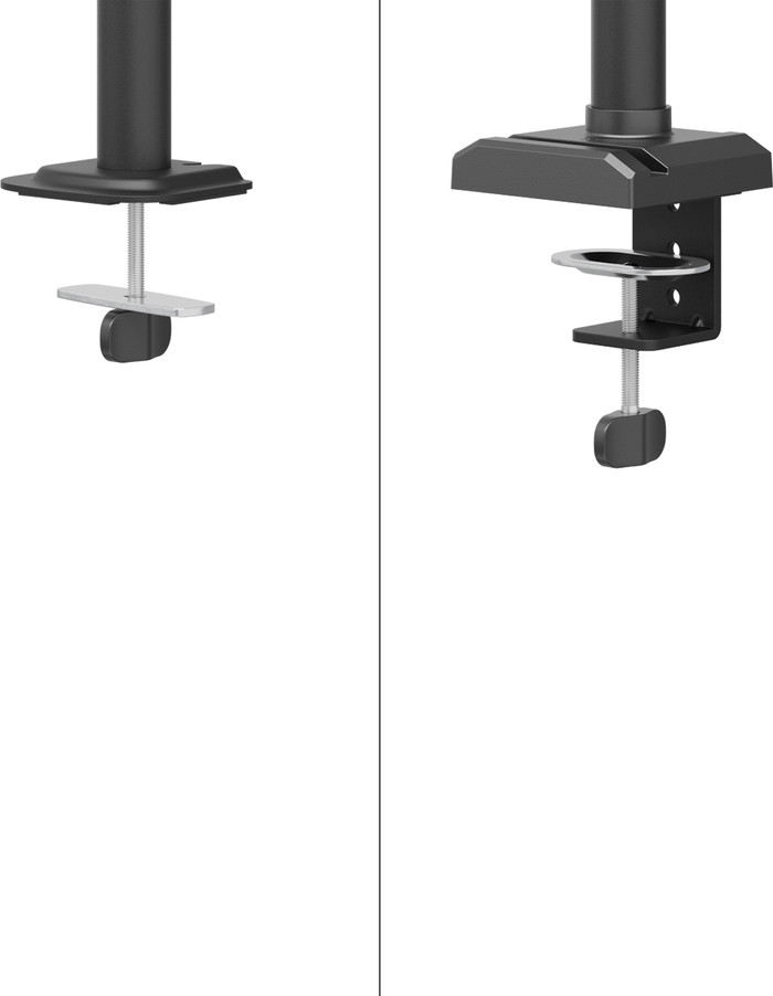Neomounts NERO DS60-600BL1 Monitorarm Zwart detail