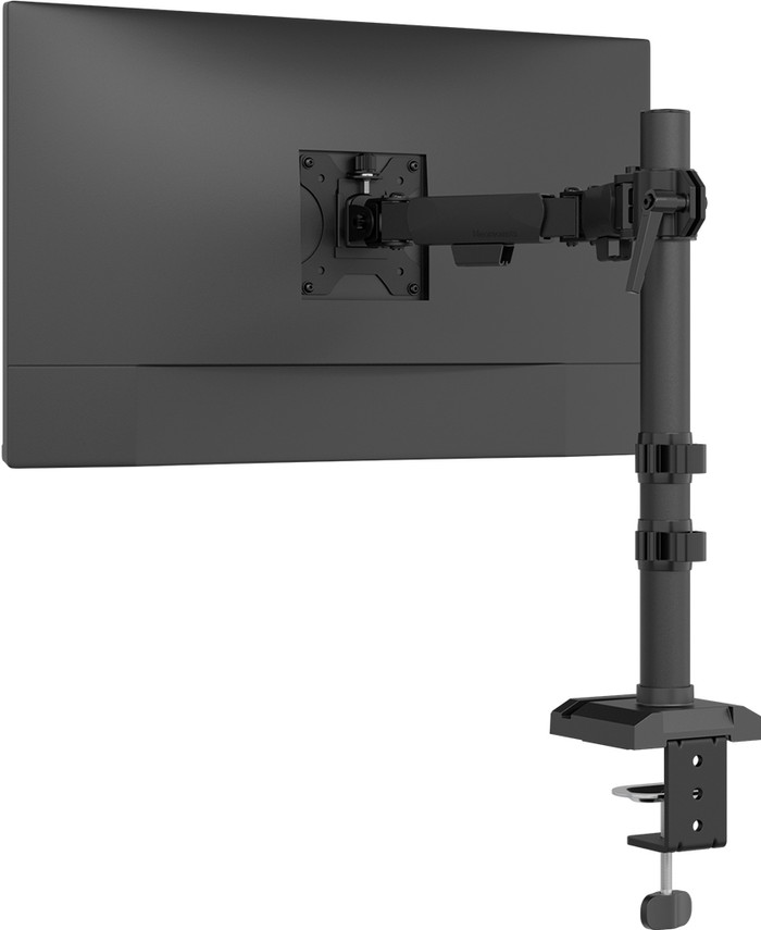 Neomounts NERO DS60-600BL1 Monitorarm Zwart product in gebruik