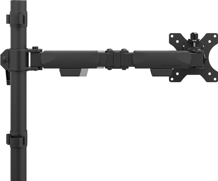 Neomounts NERO DS60-600BL1 Monitorarm Zwart achterkant