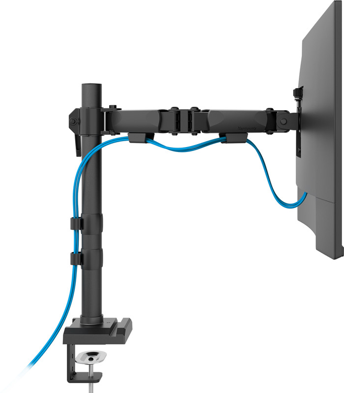 Neomounts NERO DS60-600BL1 Monitorarm Zwart product in gebruik