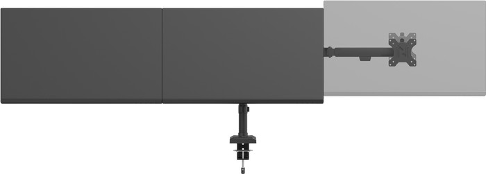 Neomounts NERO DS60-600BL3 Monitor Arm Black product in use