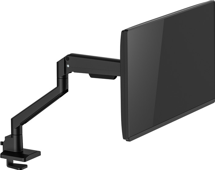 Neomounts NEXT Slim DS70-250BL1 Monitorarm Gasgeveerd Zwart product in gebruik
