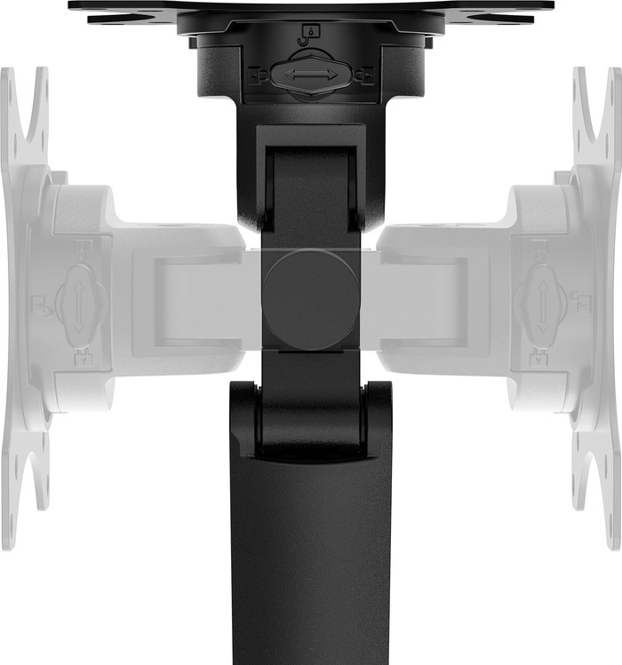 Neomounts NEXT Slim DS70-250BL1 Monitorarm Gasgeveerd Zwart detail